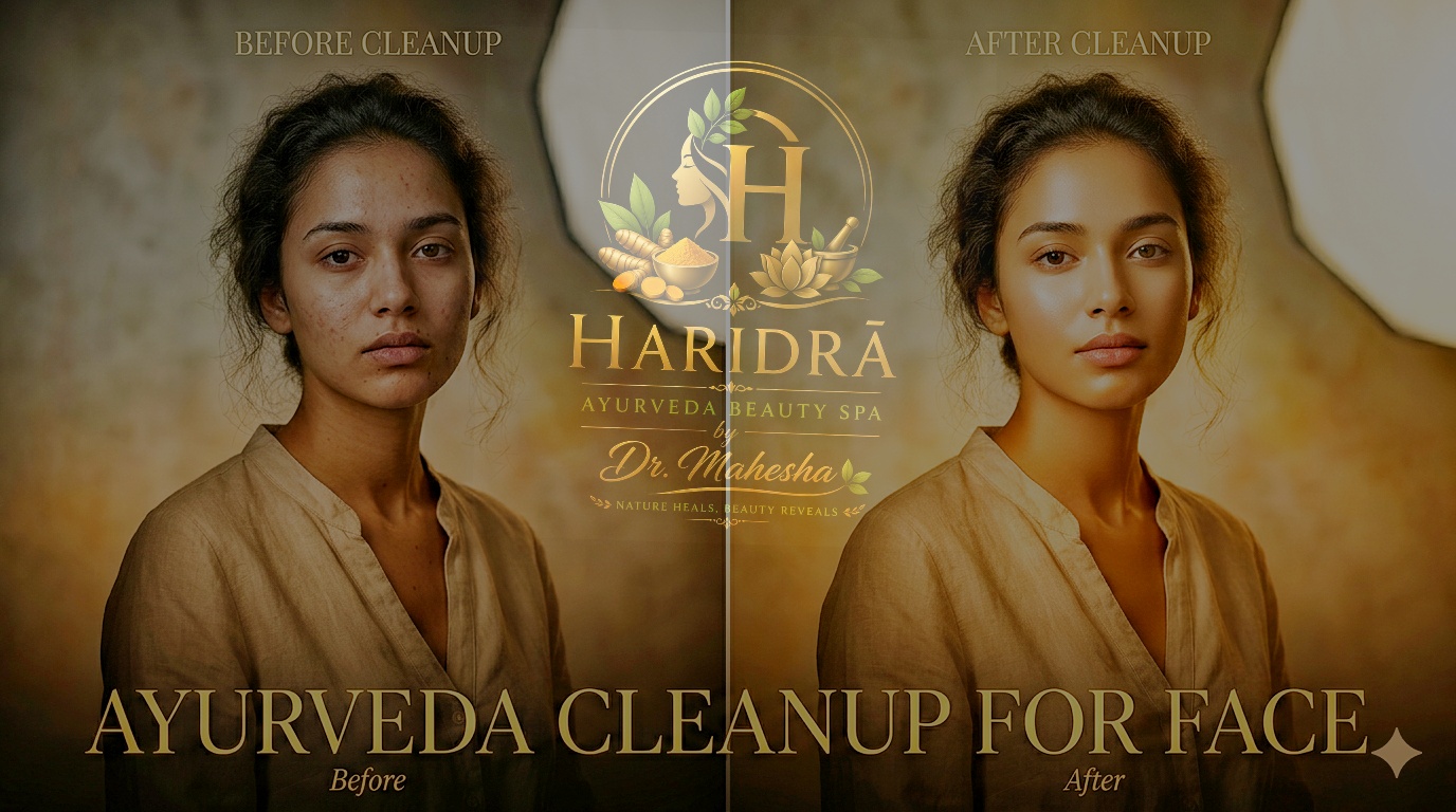 Harida Ayurveda beauty treatment visual