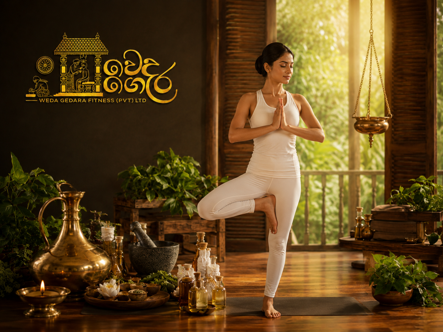 Yoga balance posture
